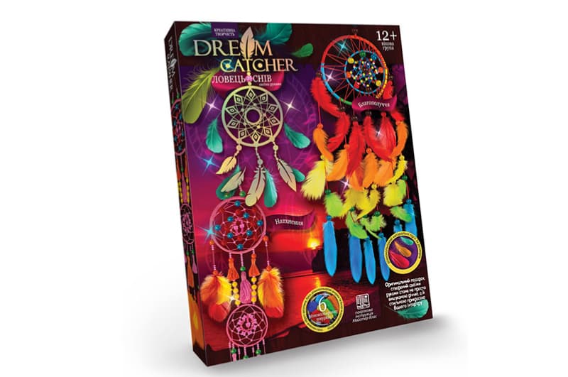 Набір креативної творчості "DREAM CATCHER" ловець снів DRC-01-01DU.RC-01-02 DANKO