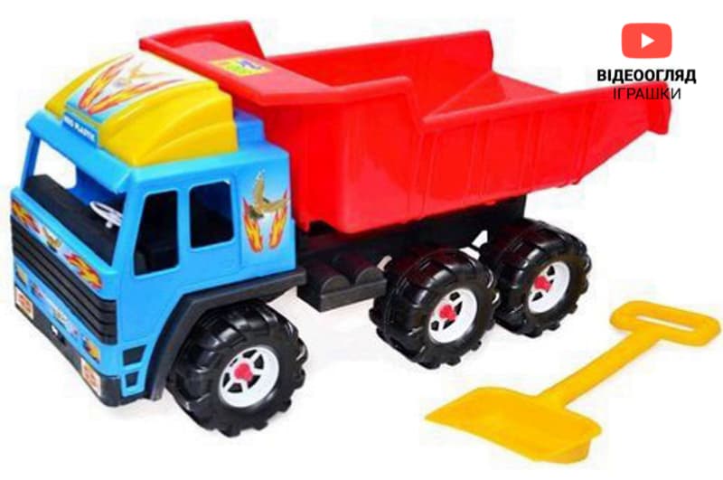 Вантажівка KW-08-805 "Сканія" з лопаткою KinderWay