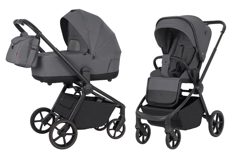 Коляска універсальна CRL-8510 "Epica" 2in1 Iron Grey CARRELLO