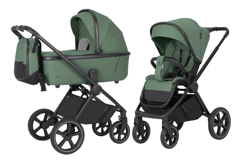 Коляска універсальна CRL-6528 "Ultimo" (2in1) Fern Green CARRELLO