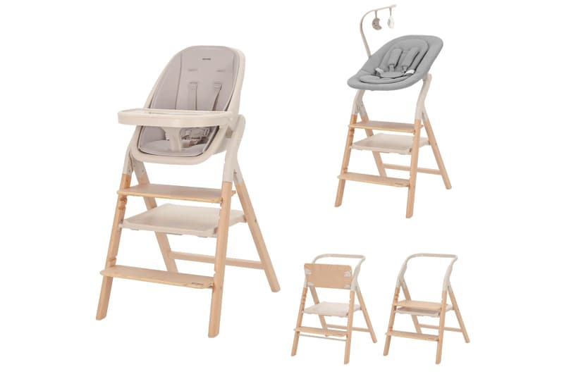 Стілець для годування CRL-16701 "Ergo" Sugar Beige MOQ CARRELLO