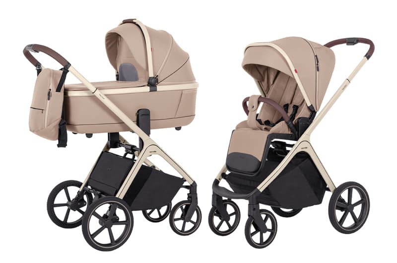 Коляска універсальна Vector CRL-6550 2в1 Walnut Beige CARRELLO