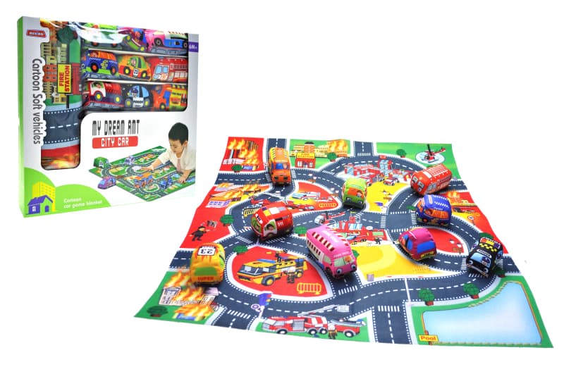 Килимок 019A-3F "Дорога" в коробці р.39x6,5x37 см YG Toys