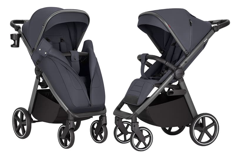 Прогулянкова коляска Bravo SL Deluxe CRL-5520 Thunder Grey CARRELLO