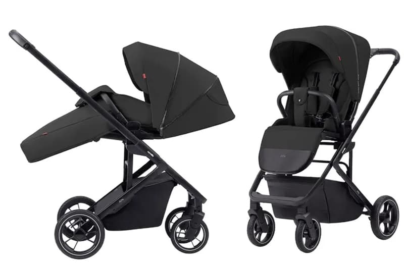 Коляска прогулянкова CRL-5508 "Alfa" Midnight Black BFM CARRELLO