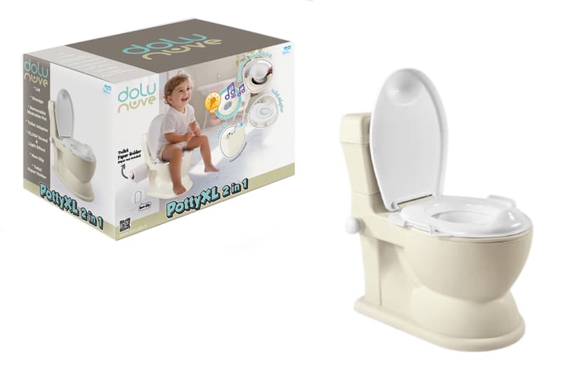 Горщик дитячий 7562 бежевий XL DOLU