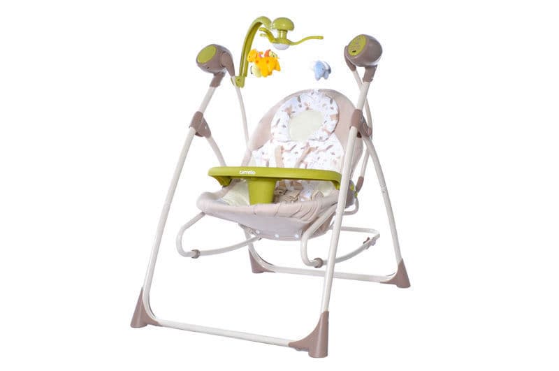 Колиска-гойдалка CARRELLO Nanny 3в1 CRL-0005 Brown Fox