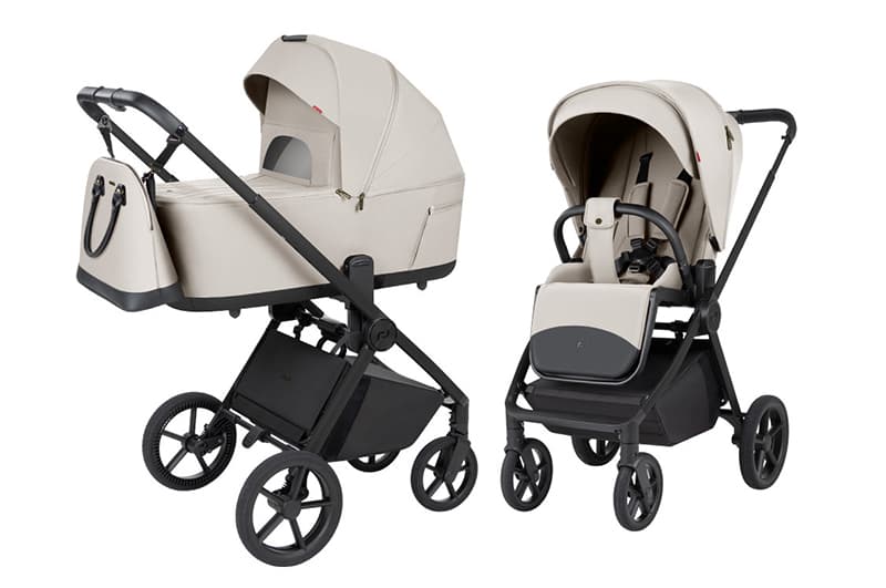 Коляска універсальна Ultra CRL-6556 2в1 Milk Grey CARRELLO