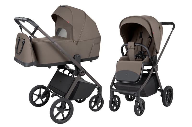 Коляска універсальна Ultra CRL-6556 2в1 Sugar Brown CARRELLO