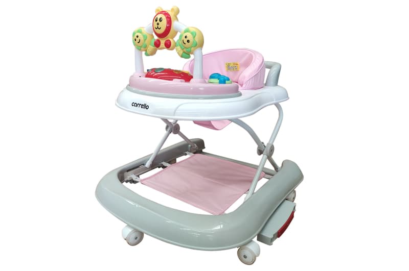 Ходунки CRL-9602/3 "Libero" Pink 3в1 CARRELLO
