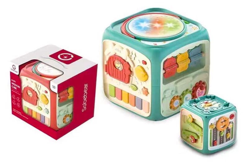 Логіка куб YL711A багатофункц.батар.муз.світ.2кол.кор.24,5*21*24