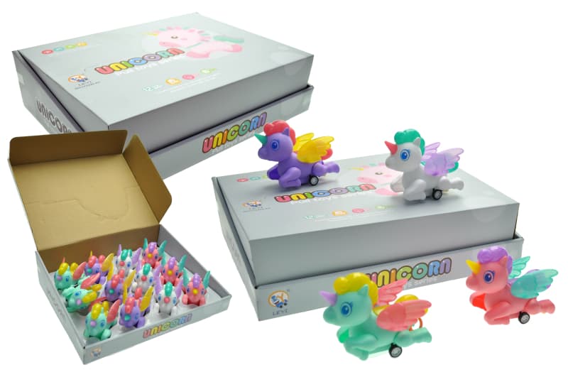 Іграшка заводна 2226-A5 "Єдиноріг" в дисплеї 12 шт. р.36x31x9,6 см YG Toys