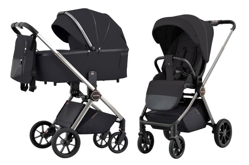Коляска універсальна CARRELLO Ultra CRL-6525 2в1 Night Black