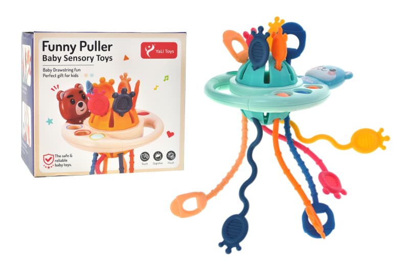 Брязкальце тягучка 2866 "Тягучка НЛО" для найменших в коробці YG Toys
