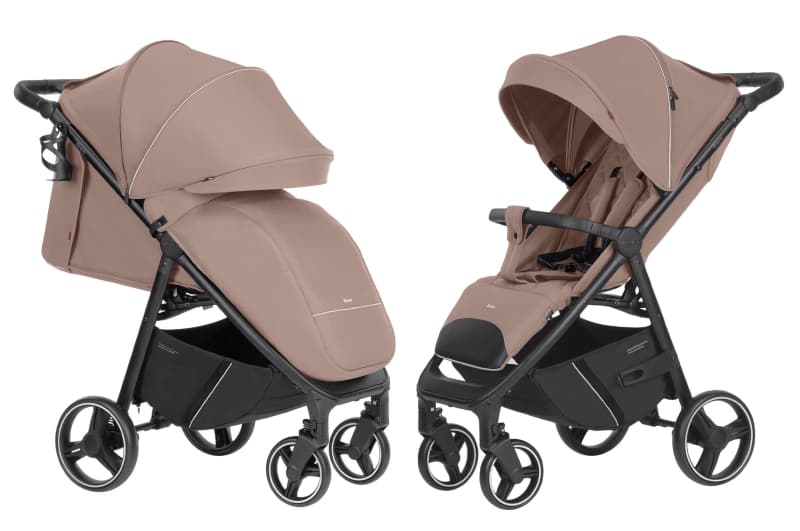 Коляска прогулянкова CRL-8512 "Bravo" Royal Beige CARRELLO