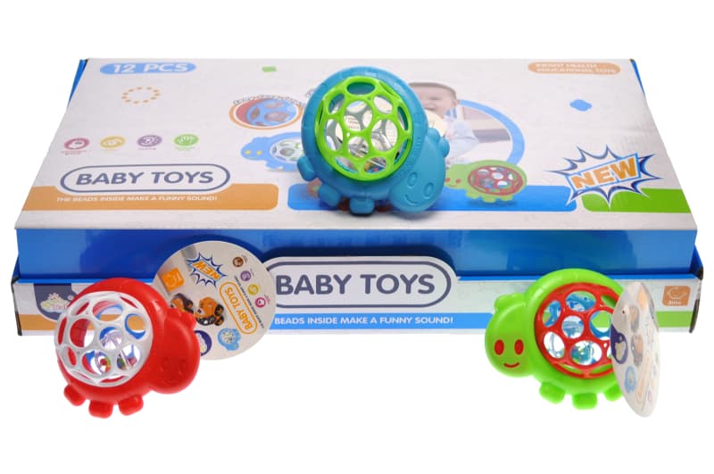 Брязкальце 8108B в дисплеї 12 шт. р.44,5x25x8 см YG Toys