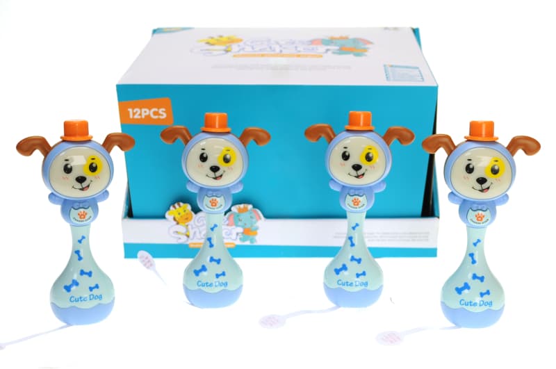 Брязкальце 855-103A "Собачка" на батарейках, в дисплеї 12 шт. YG Toys