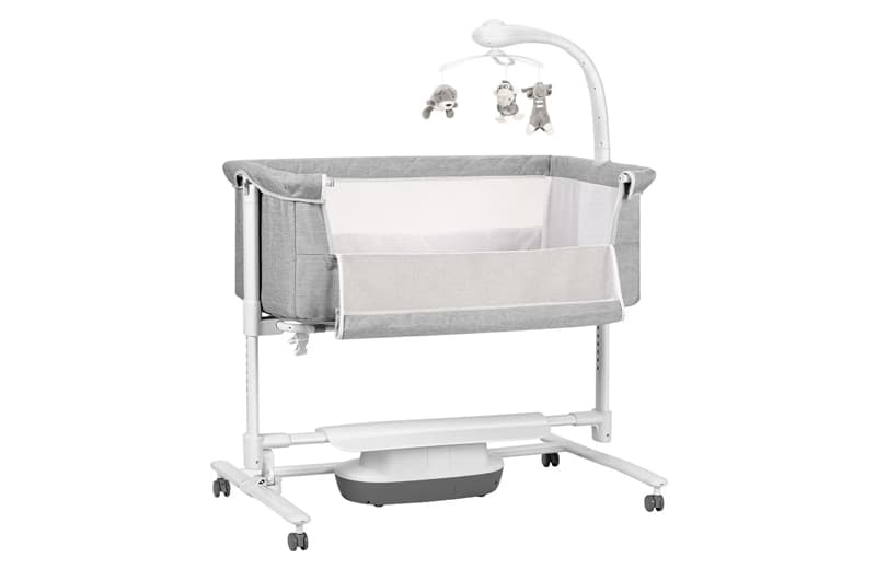 Дитяче ліжечко-гойдалка CARRELLO Bloom CRL-10304 Anchor Grey