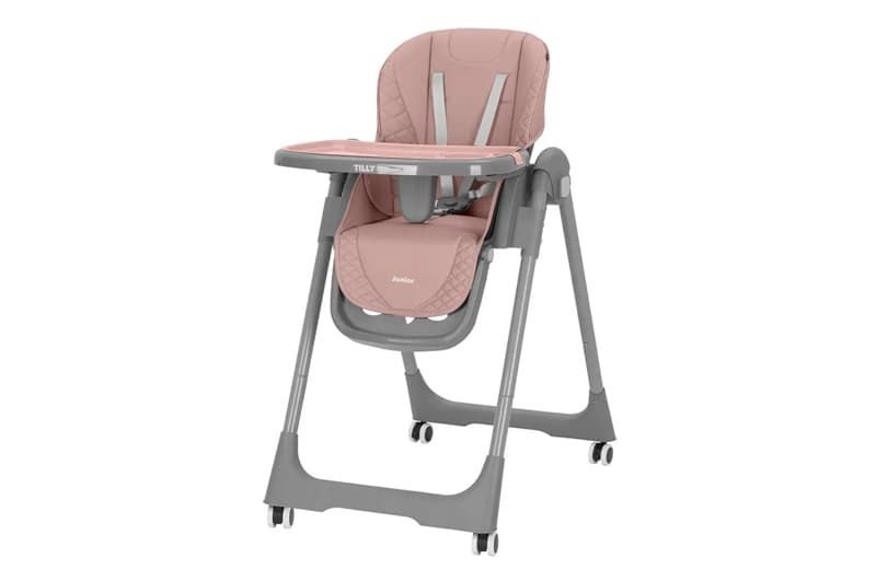 Стілець для годування T-671 "Junior" Dark Pink TILLY