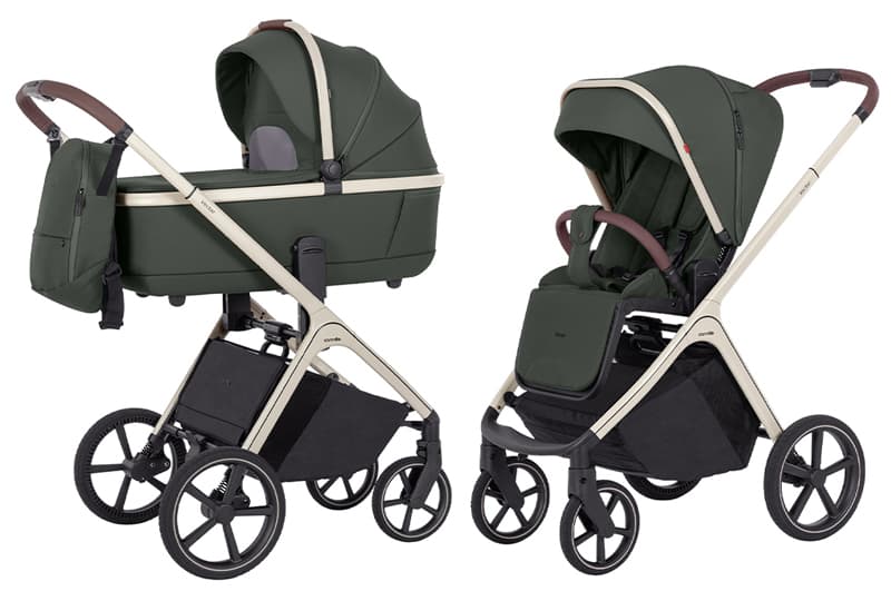 Коляска універсальна CRL-6550 "Vector" 2in1 Ocean Green CARRELLO