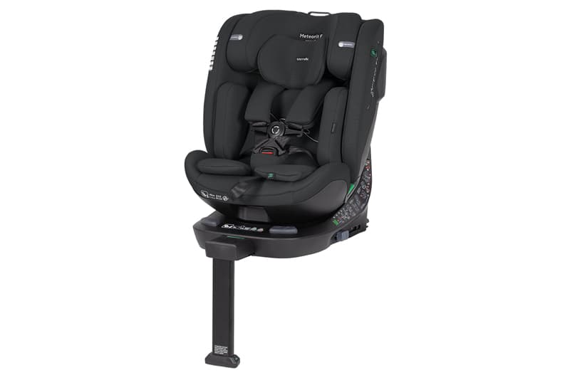 Автокрісло CRL-15101 "Meteorit" F Deepwater Grey i-Size 40-150 см ISOFIX, поворот, опорна стійка CARRELLO