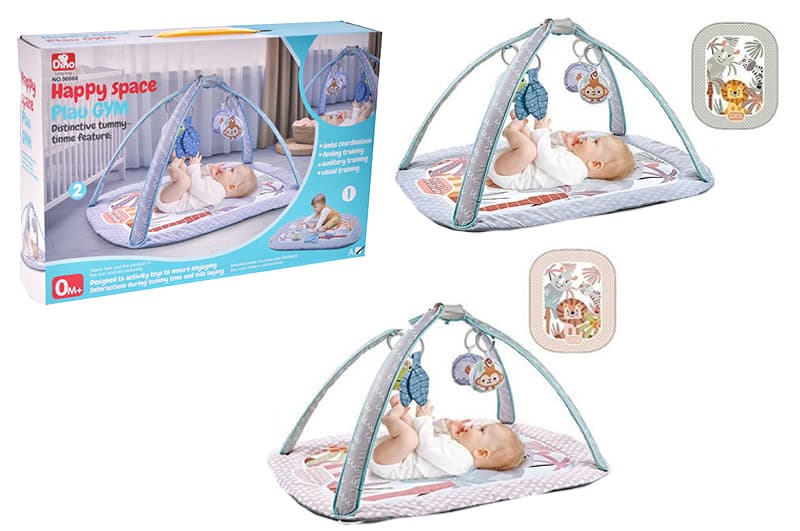 Килимок з брязкальцем 98868A/B 2 кольори кор.41*8,5*28 см