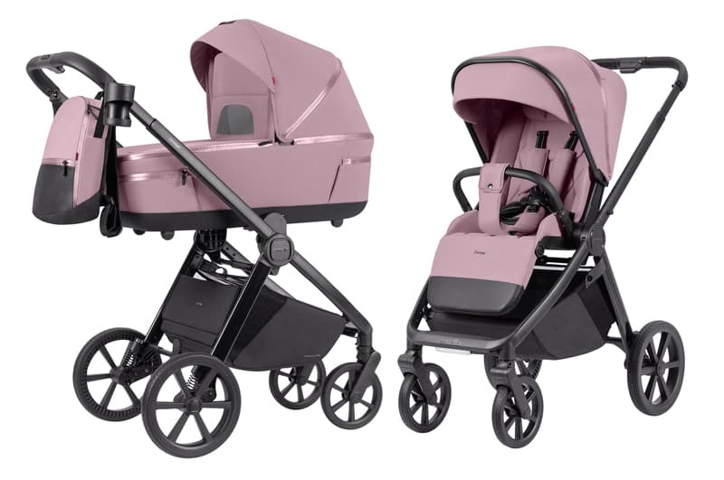 Коляска універсальна CRL-6540/1 "Omega" 2in1 Galaxy Pink CARRELLO