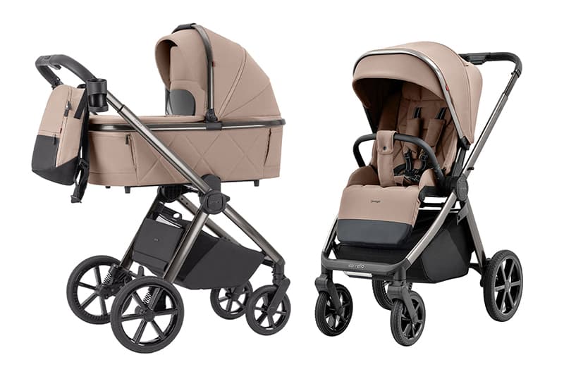 Коляска універсальна CRL-6530/1 "Omega" 2in1 Fantastic Beige CARRELLO