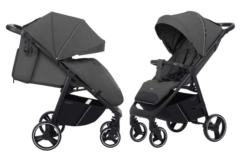 Коляска прогулянкова CRL-8512 "Bravo" Lunar Grey CARRELLO