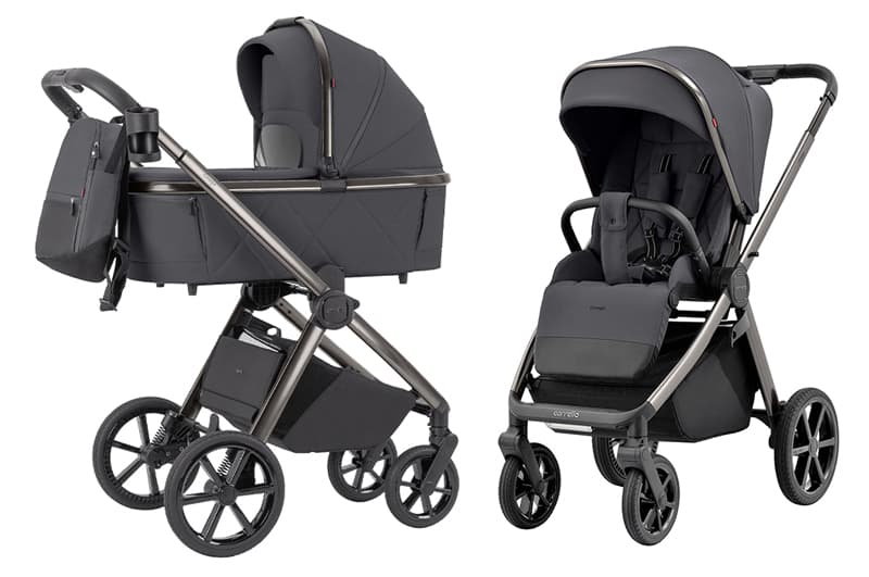 Коляска універсальна CRL-6530/1 "Omega" 2in1 Excellent Grey CARRELLO