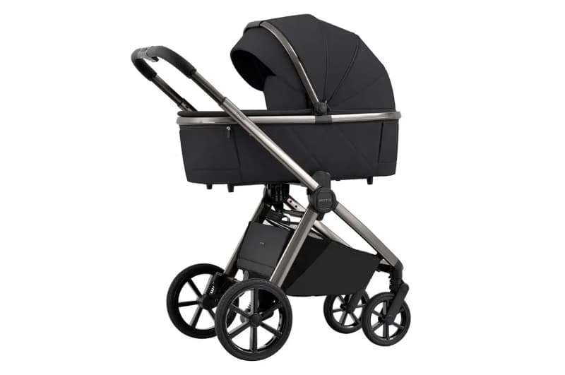 Коляска універсальна CRL-6530 "Omega" Absolute Black 2в1 CARRELLO