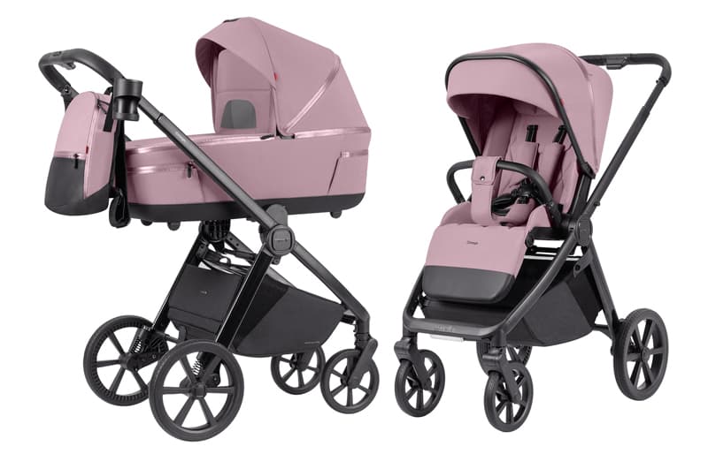 Коляска універсальна CARRELLO Omega CRL-6540 (2in1) Galaxy Pink
