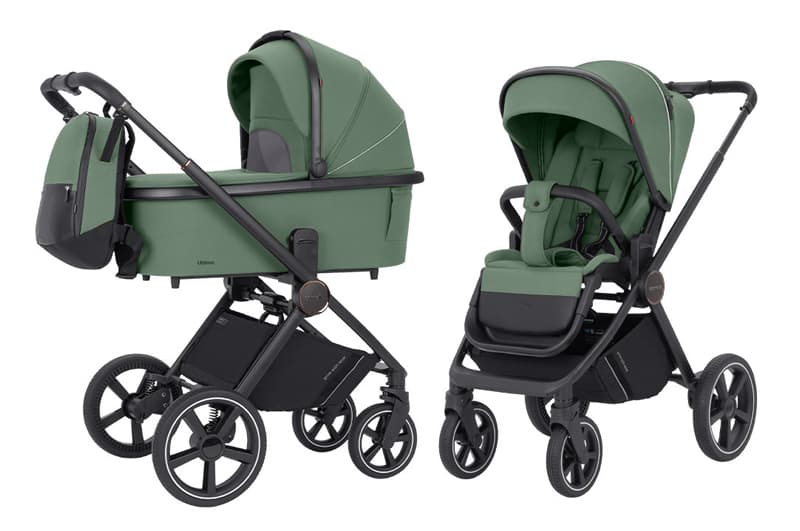 Коляска універсальна CRL-6518 "Ultimo" 2in1 Fern Green CARRELLO