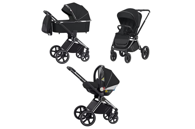 Коляска універсальна CARRELLO Ultimo CRL-6512 (3in1) Sable Black