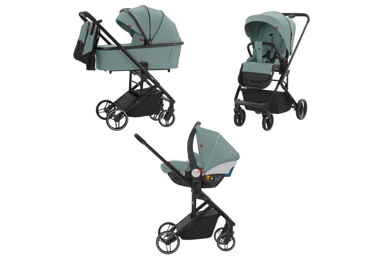Коляска універсальна CARRELLO Alfa CRL-6508 (3in1) Parrot Green