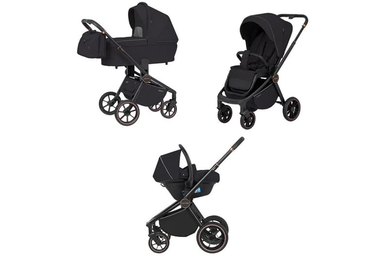 Коляска універсальна CARRELLO Epica CRL-8511/1 (3in1) Space Black 2024