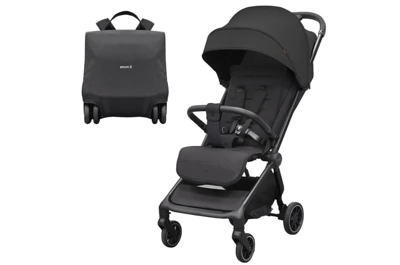 Прогулянкова коляска CARRELLO Atom S CRL-5526 Storm Black