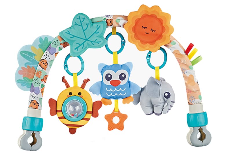Дуга з брязкальцями 6079 в коробці р.35x34x6 см YG Toys