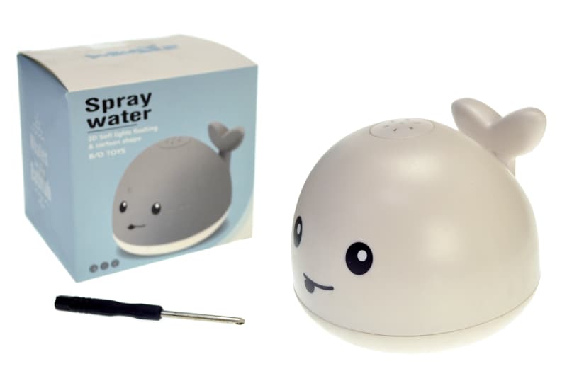 Іграшка для купання 107A "Кит фонтан" в коробці YG Toys