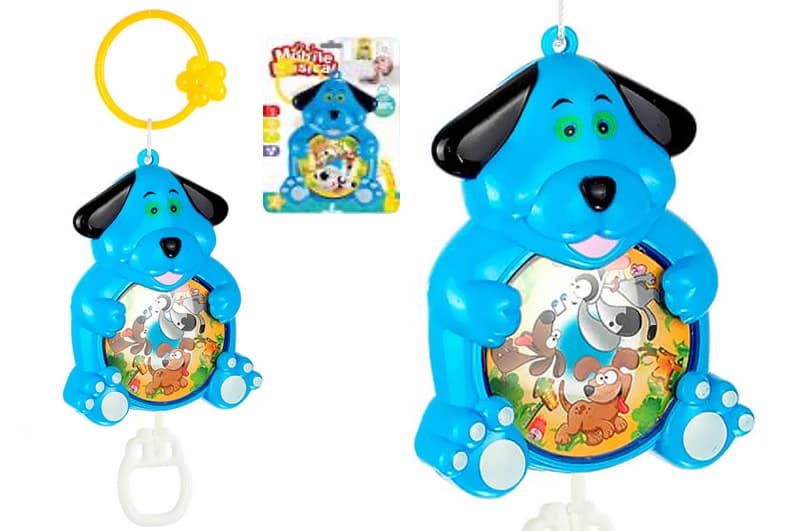 Брязкальце 7704 "Собачка" музичне, на блістері YG Toys