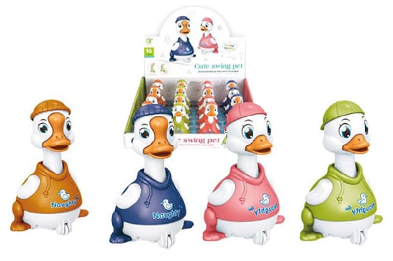 Іграшка заводна HY-760 "Гусак" в дисплеї 16 шт. р.32x25,5x10 см YG Toys