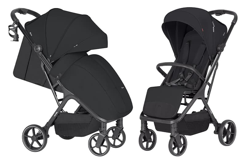 Коляска прогулянкова CRL-5524 "Nova" Vinyl Black CARRELLO