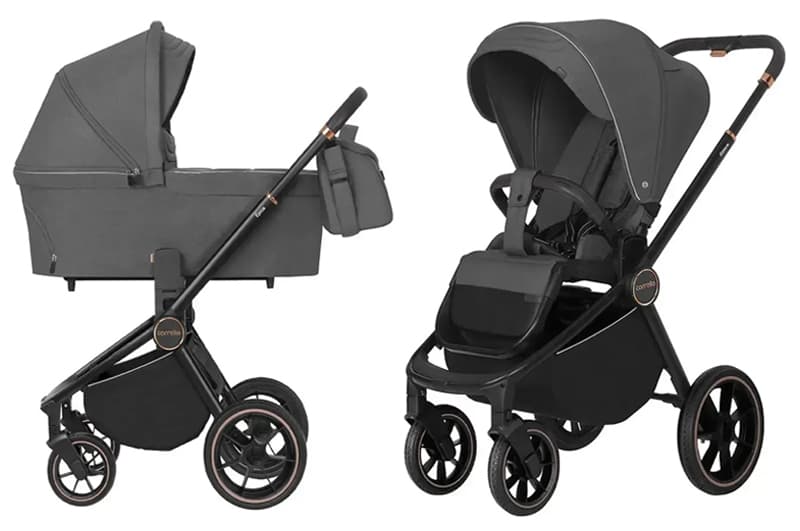 Коляска універсальна CRL-8511/1 "Epica" 3in1 Iron Grey CARRELLO