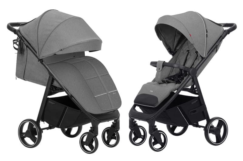 Коляска прогулянкова CRL-8512 "Bravo Forest Grey CARRELLO