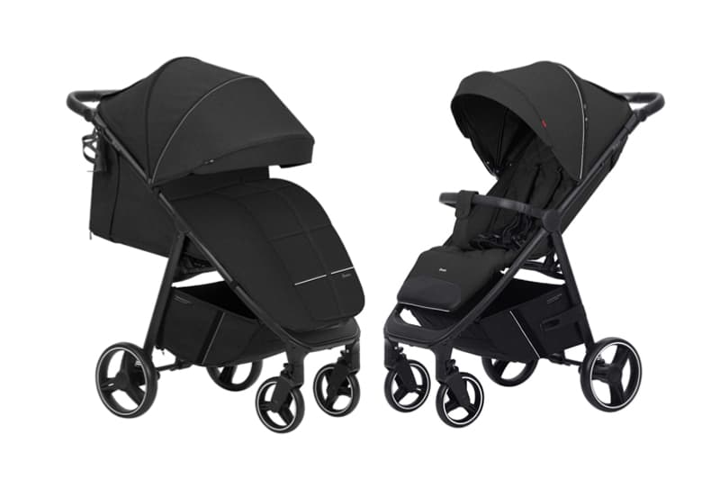 Прогулянкова коляска CARRELLO Bravo/F CRL-8512 Pure Black