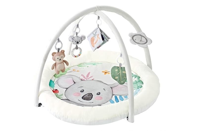 Килимок з брязкальцями 8906 тваринки, в коробці 62x12x58 см