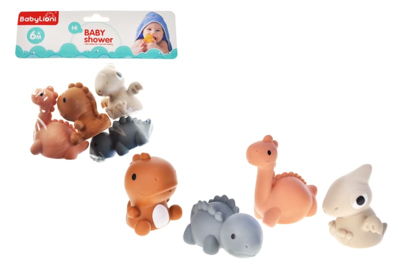 Набір пікалок BL8709B "Діно" 4 шт. в кульку р.20x18,5x5 см YG Toys