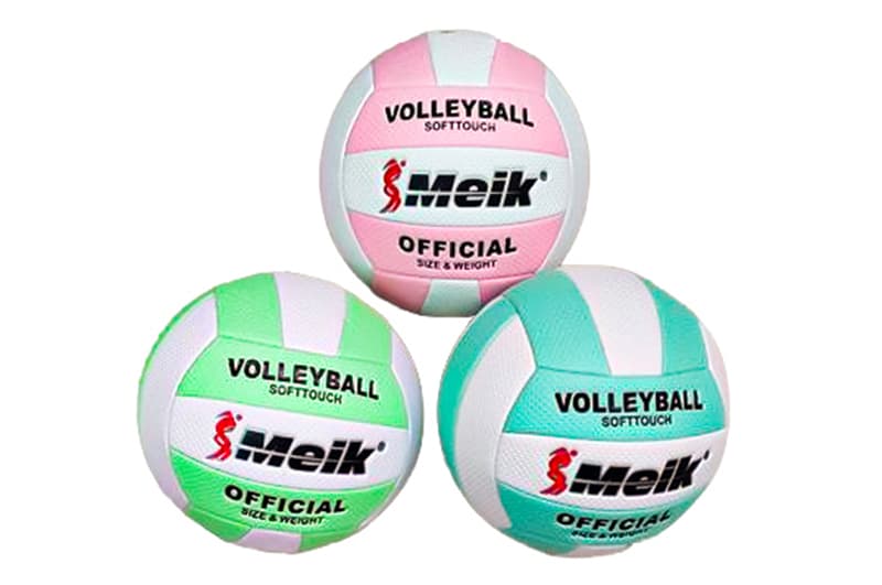 М'яч волейбол BT-VB-0110 Meik PVC 290г 2-х шаровий 3 кольори,