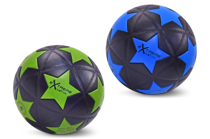 М'яч футбольний CL1832 №5 PVC 400 гр 2 види клеєний