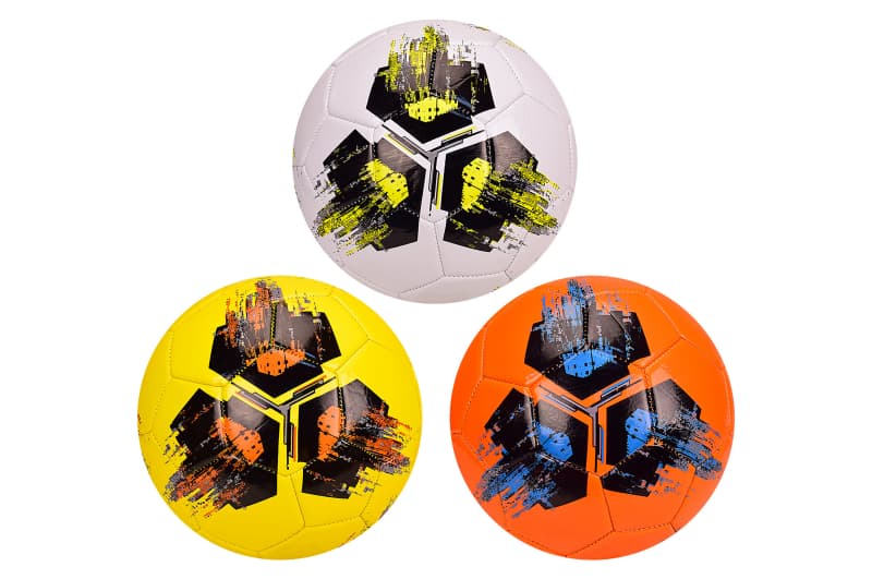 М'яч футбольний FB20105 №5, 330 грам, PVC, MIX 3 кольори